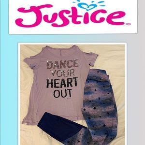 Justice Reversible Leggings Bundle